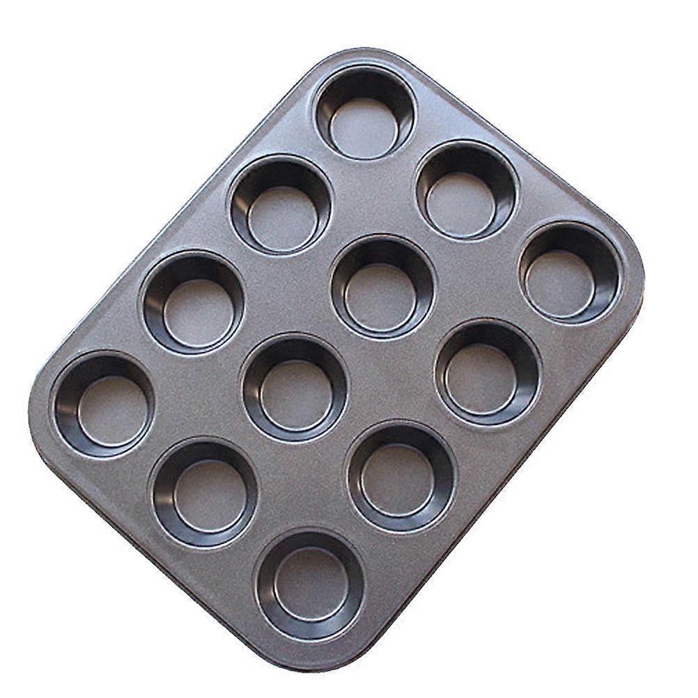 Muffin Pan 12 Mini Cupcake Tray for Cake Baking Non Stick 12 Cups