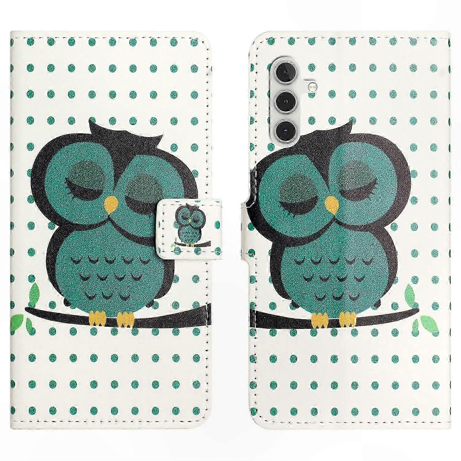 Pattern Printed PU Leather Wallet Case for 5G Phones