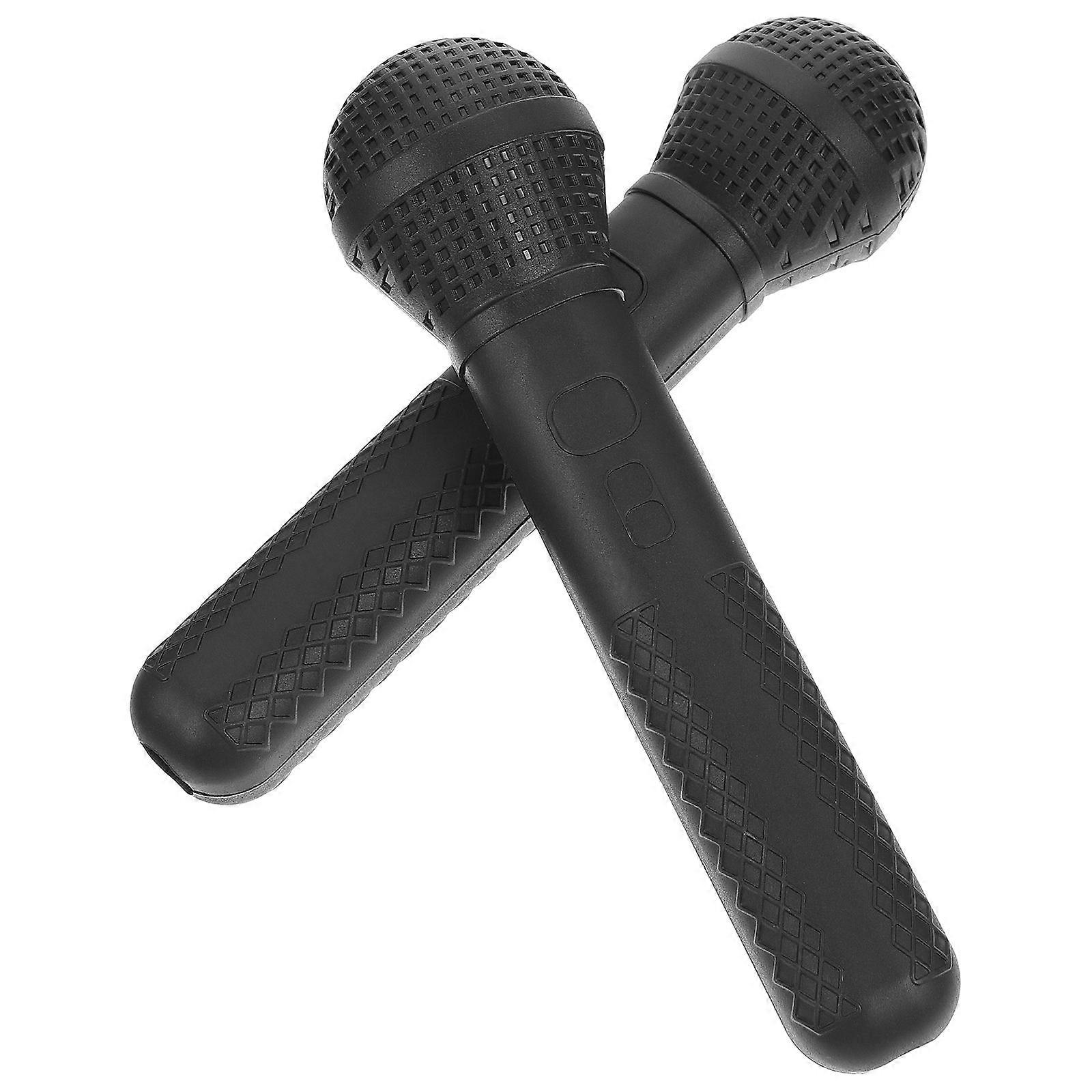 Microphone Playthings Plastic Microphone Toy for Kids Use 4Pcs Set