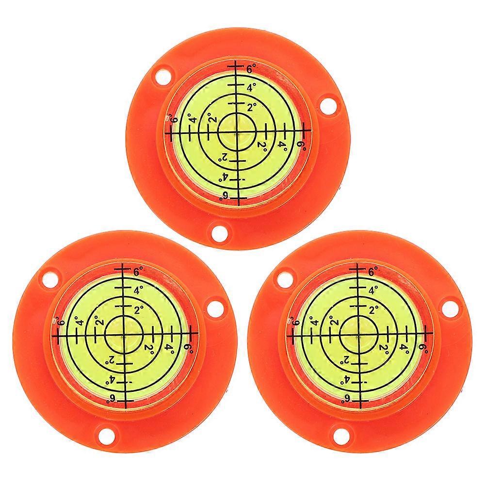 Bubble Level Tool for Tripod and Rv Measuring 3Pcs Small Levels