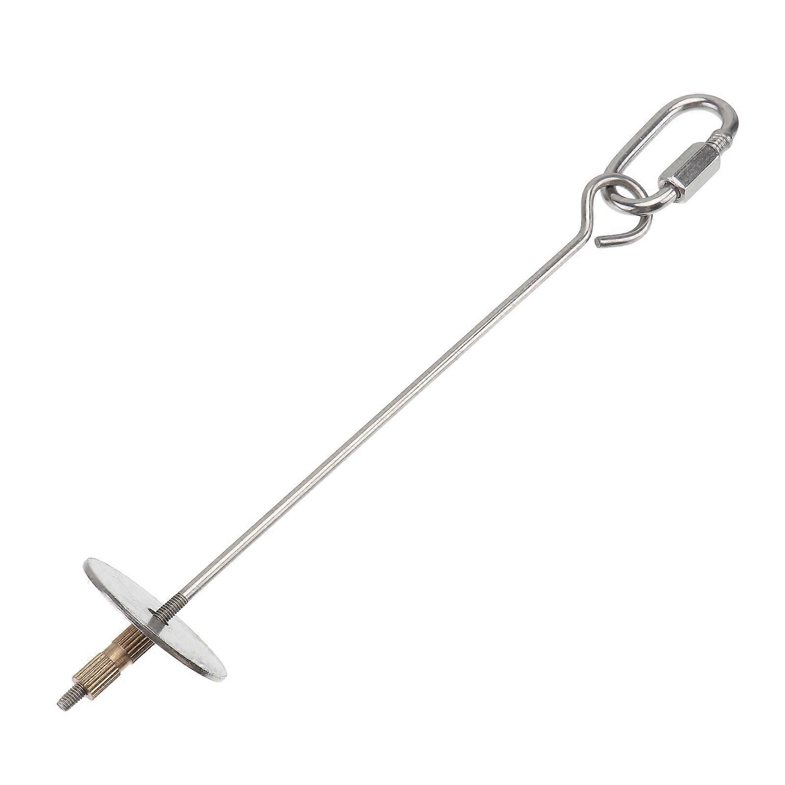 Silver Parrot Toy Fork Hanging Stainless Steel for Playing 3Pcs