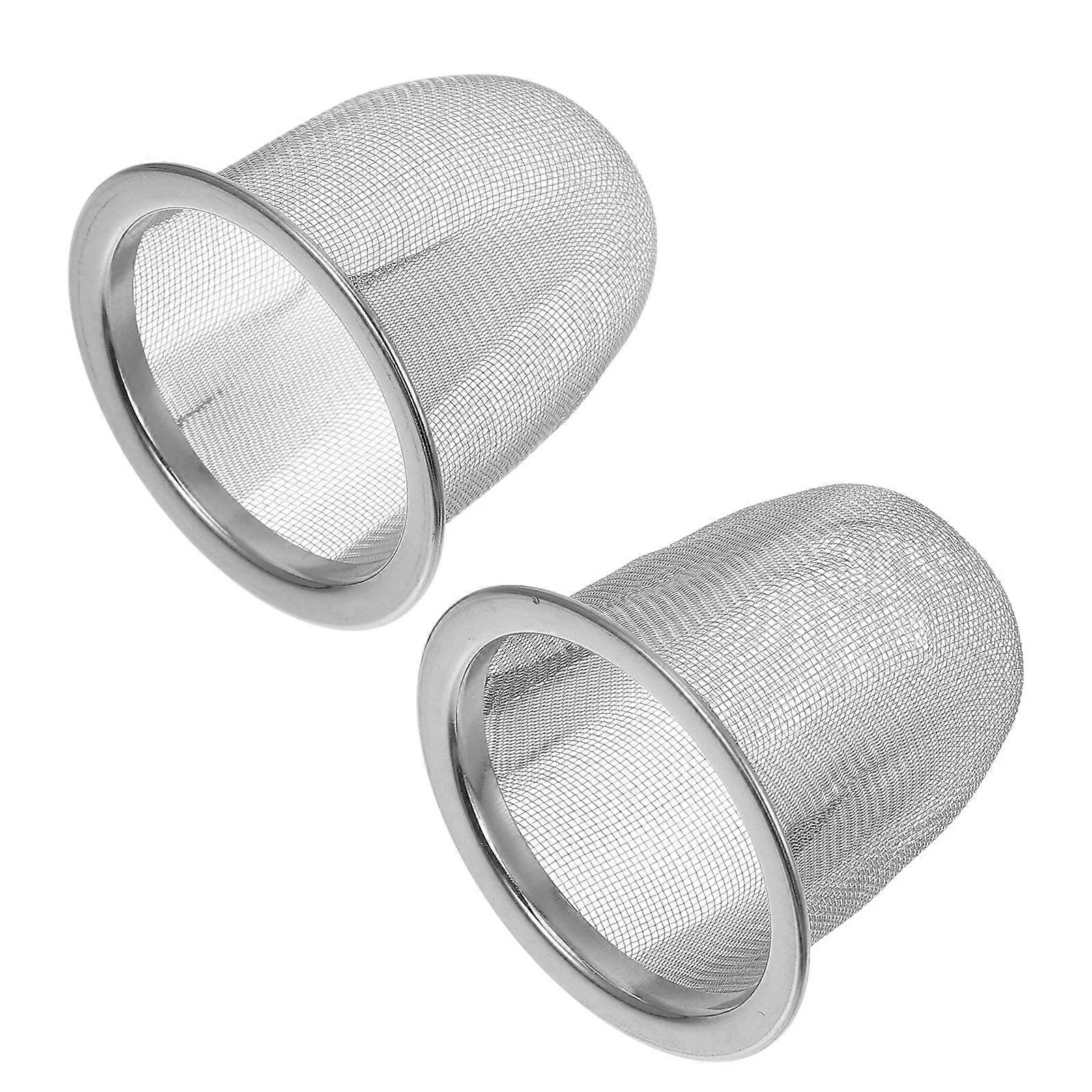 Reusable Tea Strainer Stainless Steel Fine Mesh Insert for Tea Brewing 6Pcs