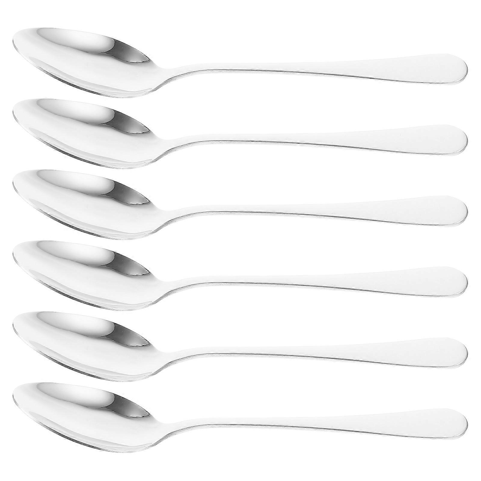 Soup Spoons Stainless Steel Spoon for Home Use 24 Pieces