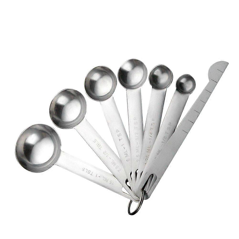 Measuring Spoons Stainless Steel Set for Measuring Use 1Set Kitchen Tools
