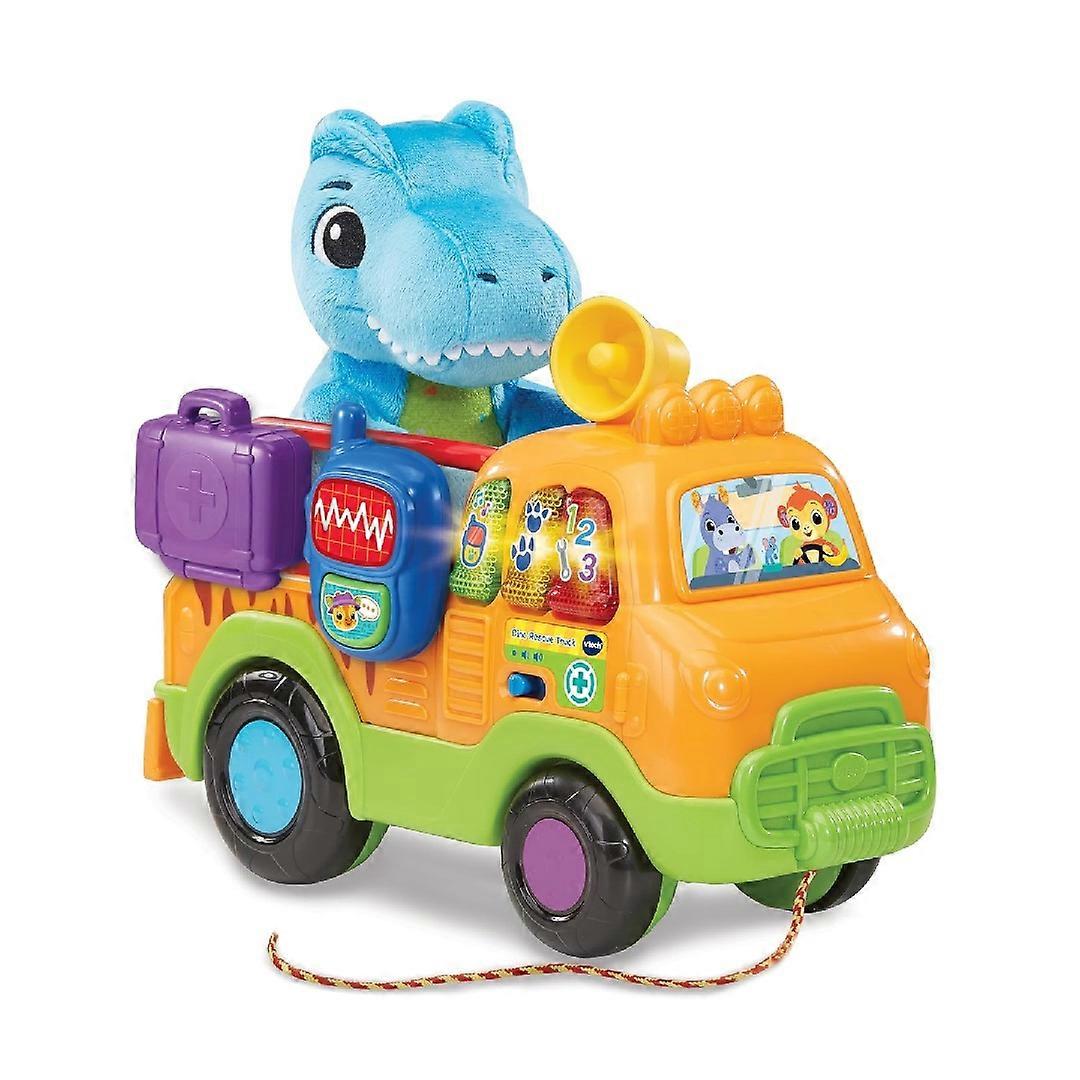 Vtech lasten dinosauruspelastusvetoauto