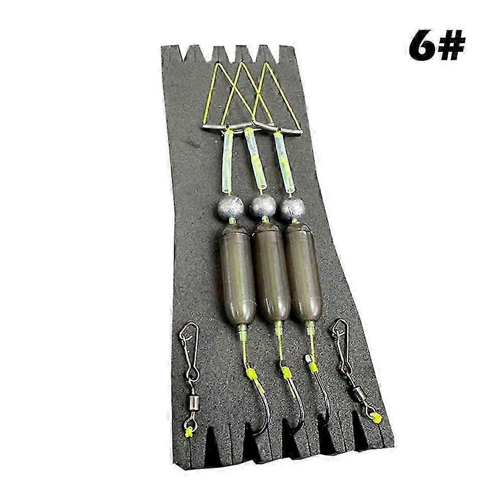 Fishing Triple Hook, Reverse Hook Set, Reverse Bottom Line Free Floating 2025