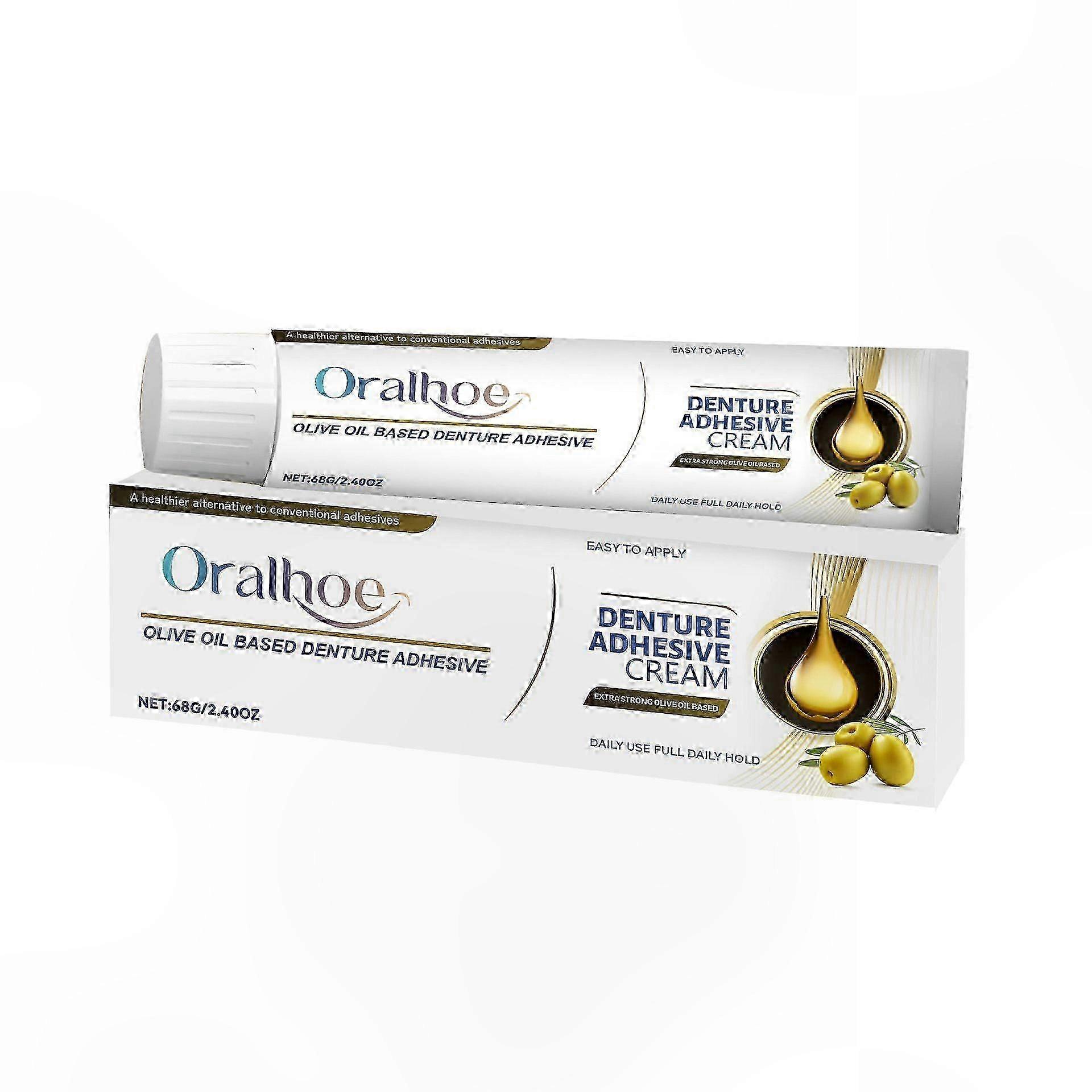 Denture Adhesive Thermoplastic Silicone Reline Kit for Secure Fit and Comfort