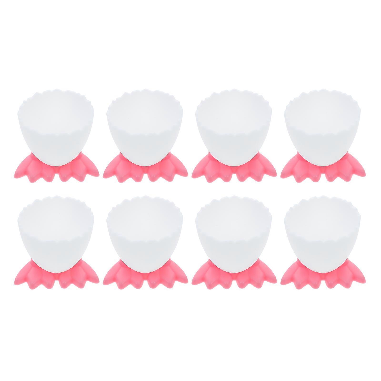Children's Egg Holder Cups Featuring Cute Foot Shape for 8Pcs