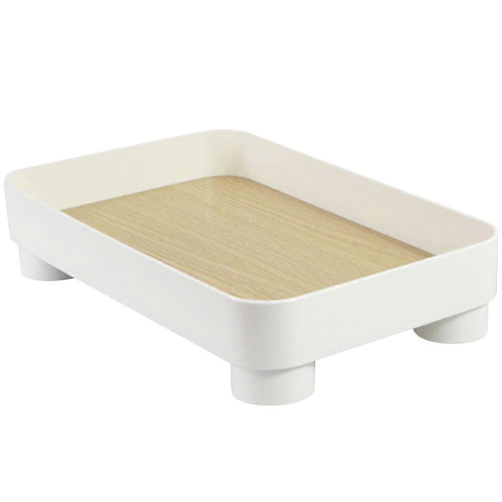 Decorative Wood Bathroom Tray for Perfume Storage 2Pcs
