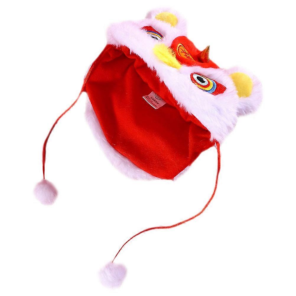 Red Cat Hat for Decorative Use 2Pcs Style Headwear