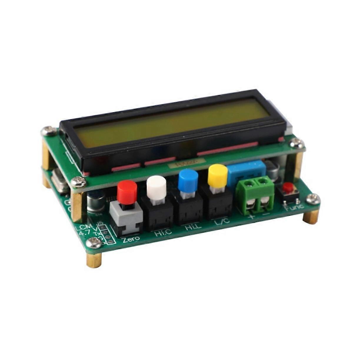 LC-100A Digital LCD Capacitance Tester Module Inductance Table TESTER LC Meter Frequency 1uH-100H LC100-A+Test Clip