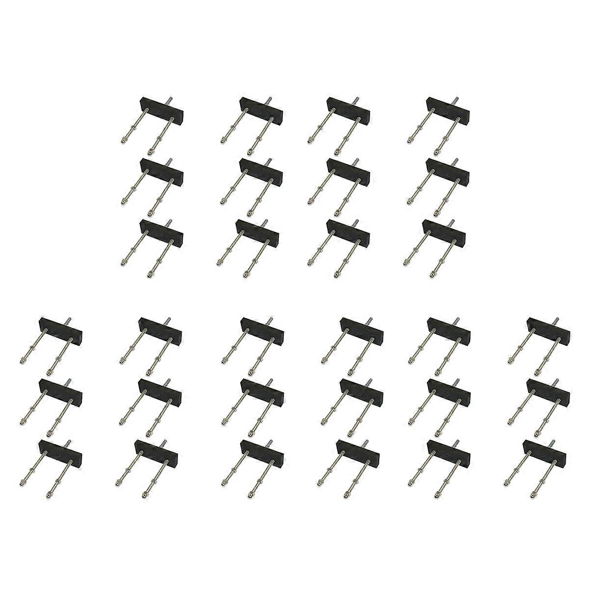 6 Pack Skateboard Floating Deck Display Wall Mount Rack Holder