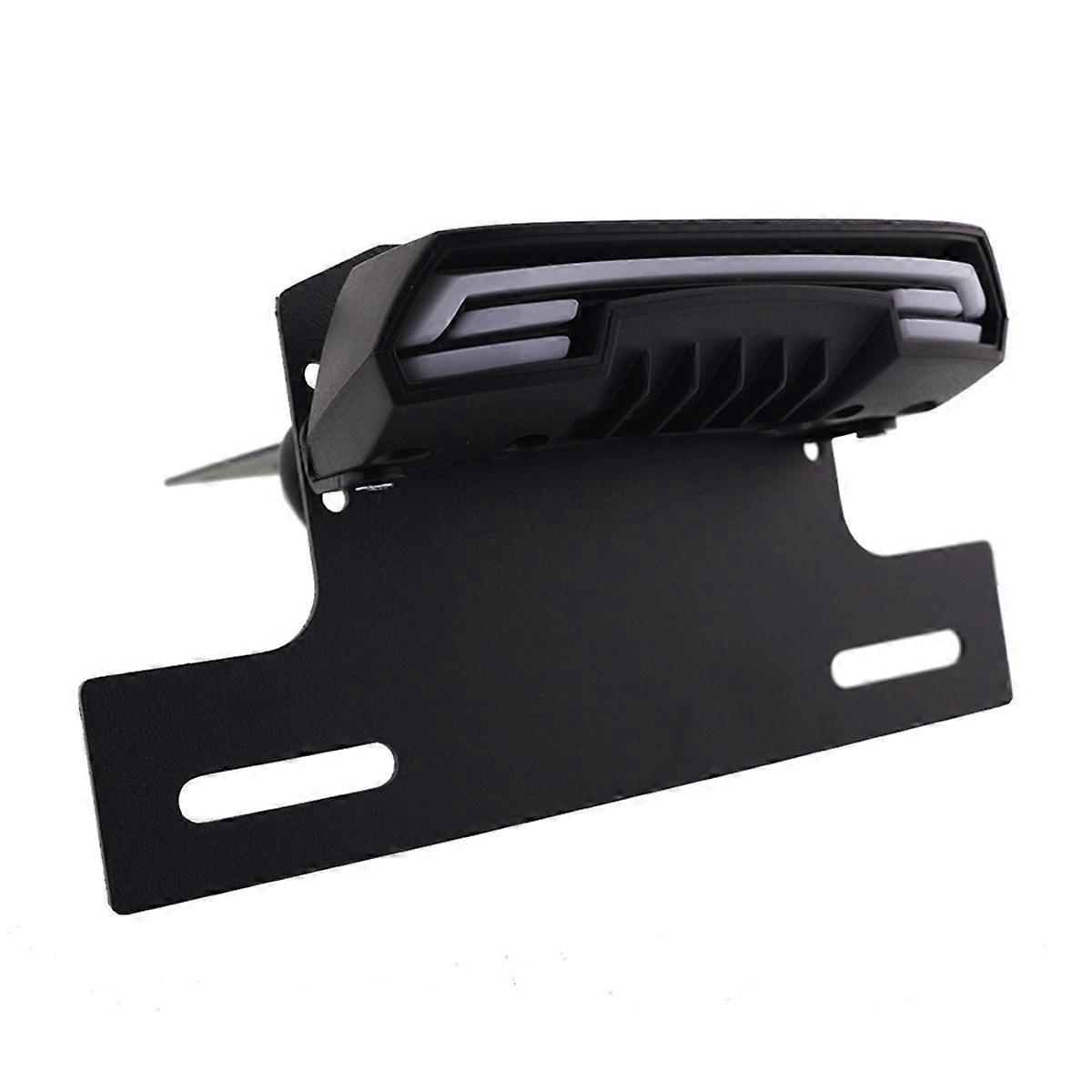Motorcycle License Plate Holder Tail Light Turn Signal Bracket