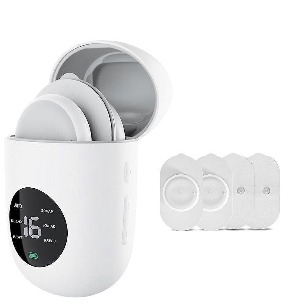 TENS Unit.Wireless Muscle Stimulator for Pain Relief, 16 Intensity TENS EMS Machine, LED-Display Rechargeable