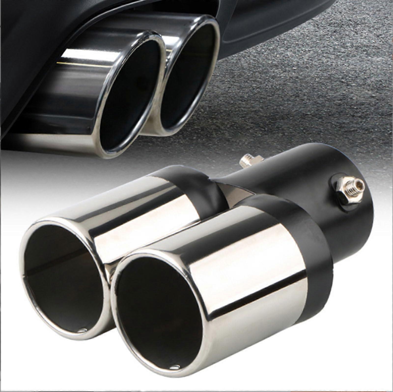 Exhaust Tip For Dacia Logan 20042012 Silver Dobl Straight Tail Pipe