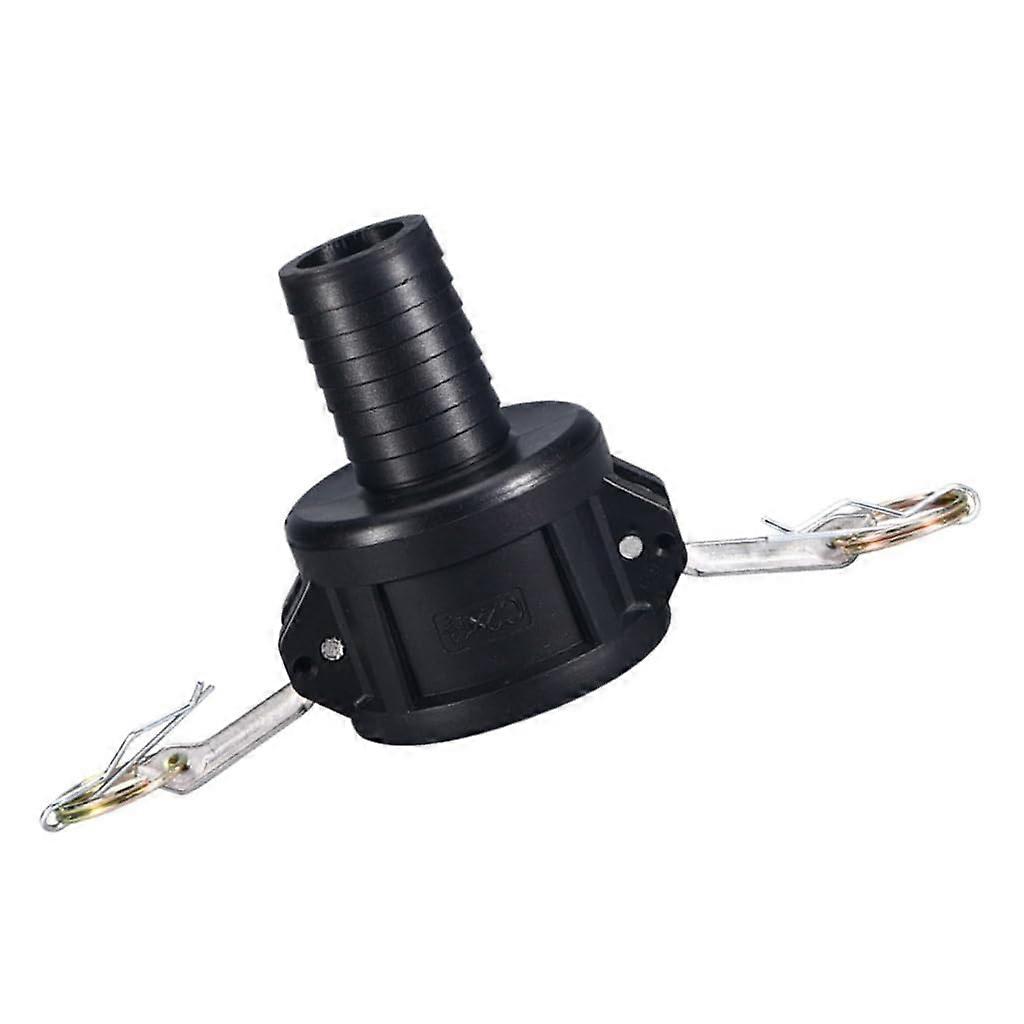 C Type Quick Connectors Tank Drain Adapter Camlock Coupling Plastic Fitting 1.5 Inches