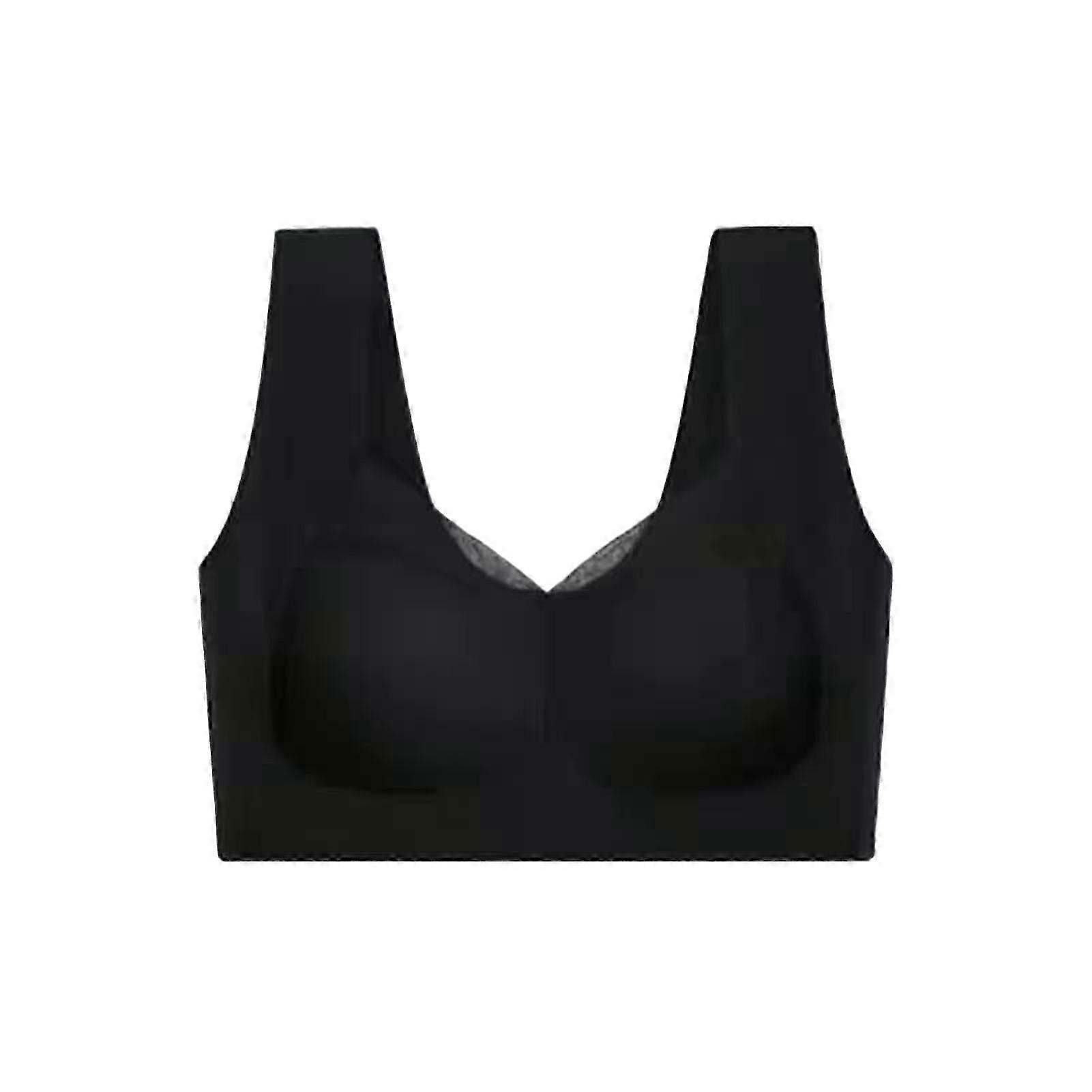 Women's Wireless Push-up Bra Full Coverage Side Heightening Design for Everyday Basic Wear