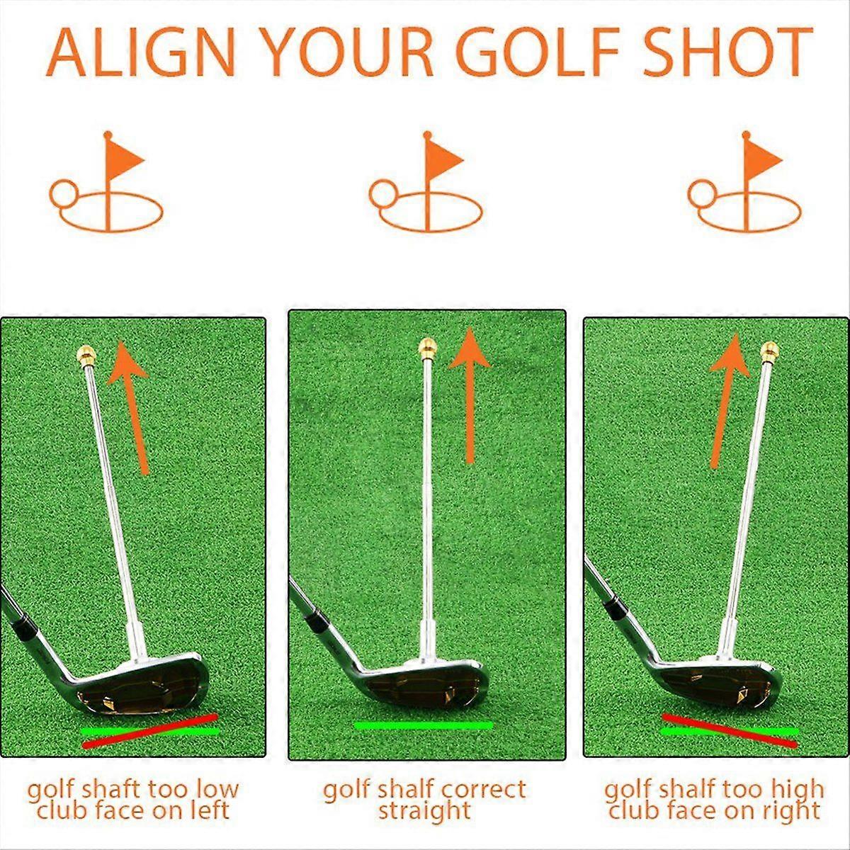 Golf Alignment Sticks, Golf Club Alignment Stick Training Aids, C
