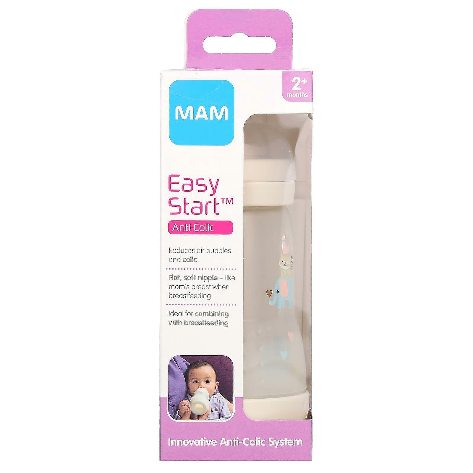 Easy Start, Anti Colic Bottle, 2+ Months, 1 Count