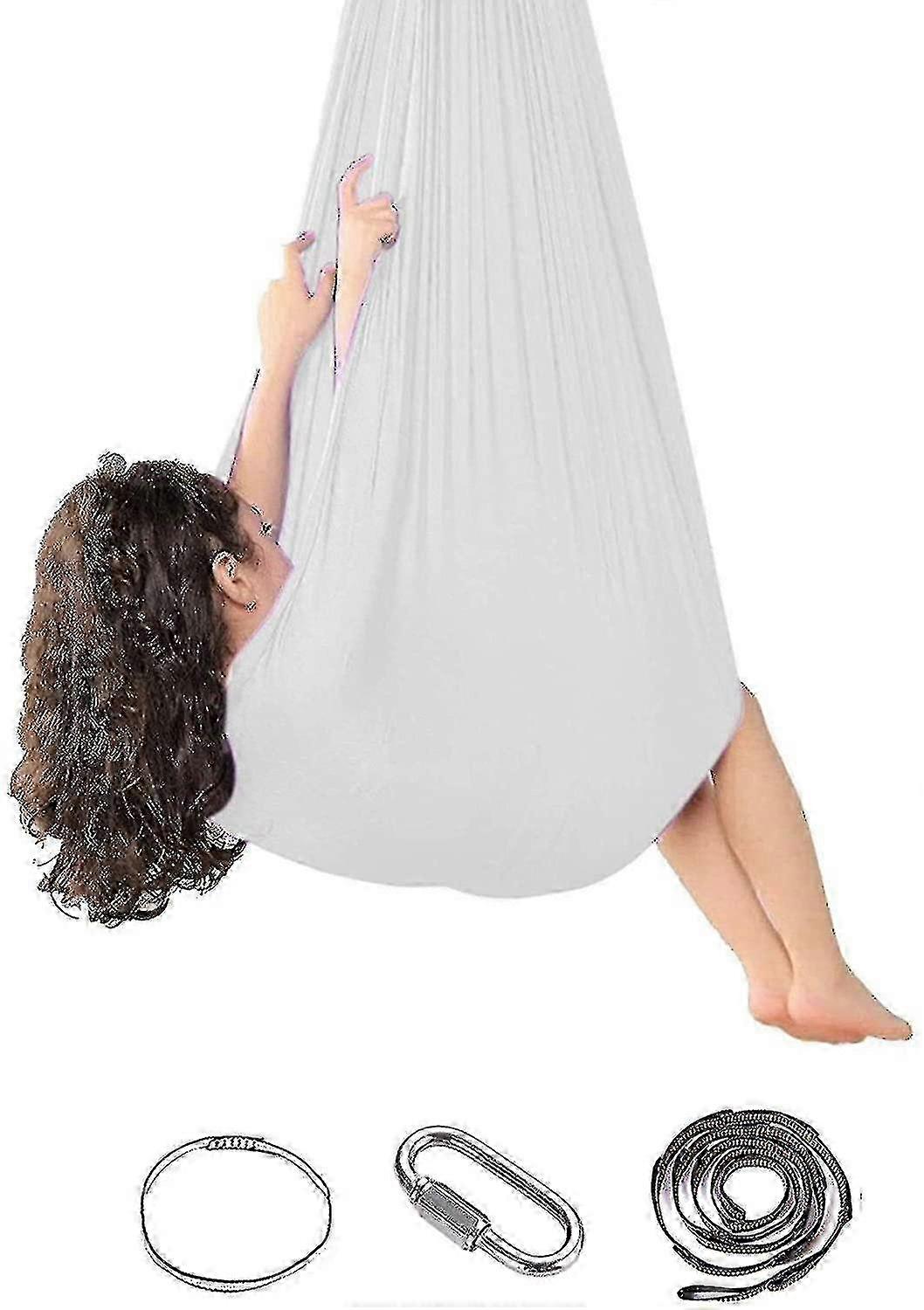 Balanço sensorial terapêutico para uso interno, compatível com adultos, crianças e adolescentes, 26 polegadas.