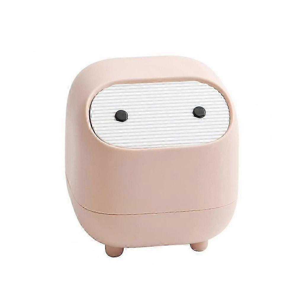 Cute Ninja Desktop Trash Can with Lid 25-26s
