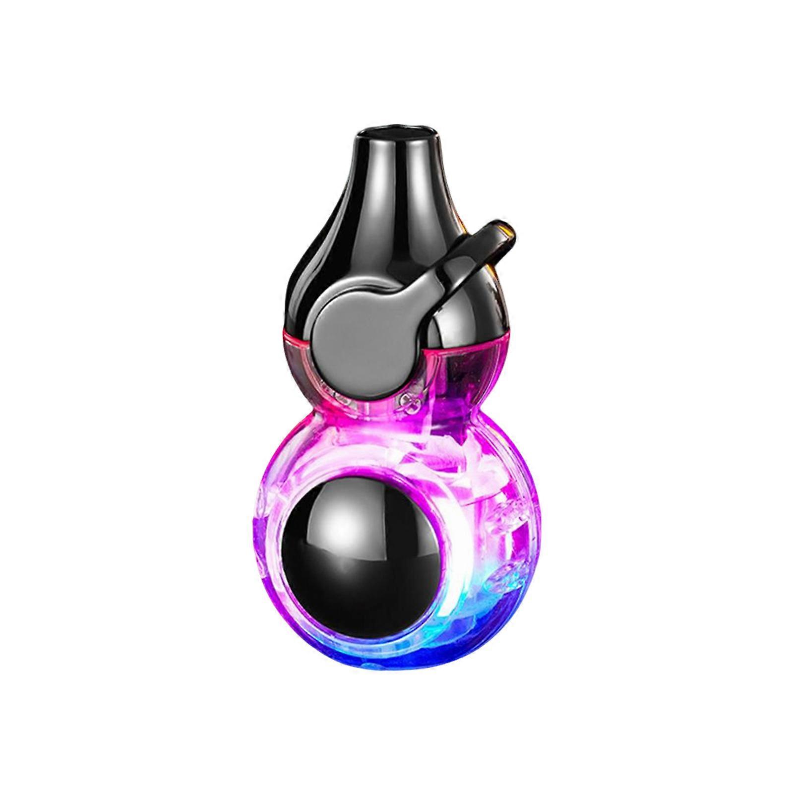 Briquet coupe-vent gonflable à percussion directe avec bras oscillant et poignée rotative