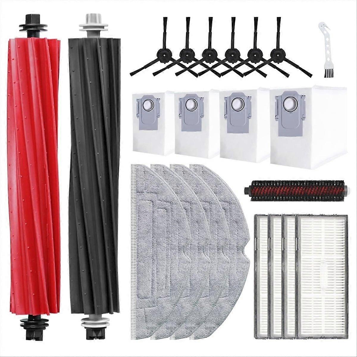 For S8 Pro Ultra Robot Vacuum Cleaner Main Side Brushes