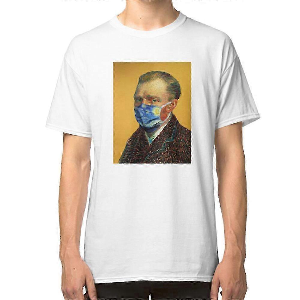 The Starry Night. You Can Also Find The Face Mask He's Using T-shirt