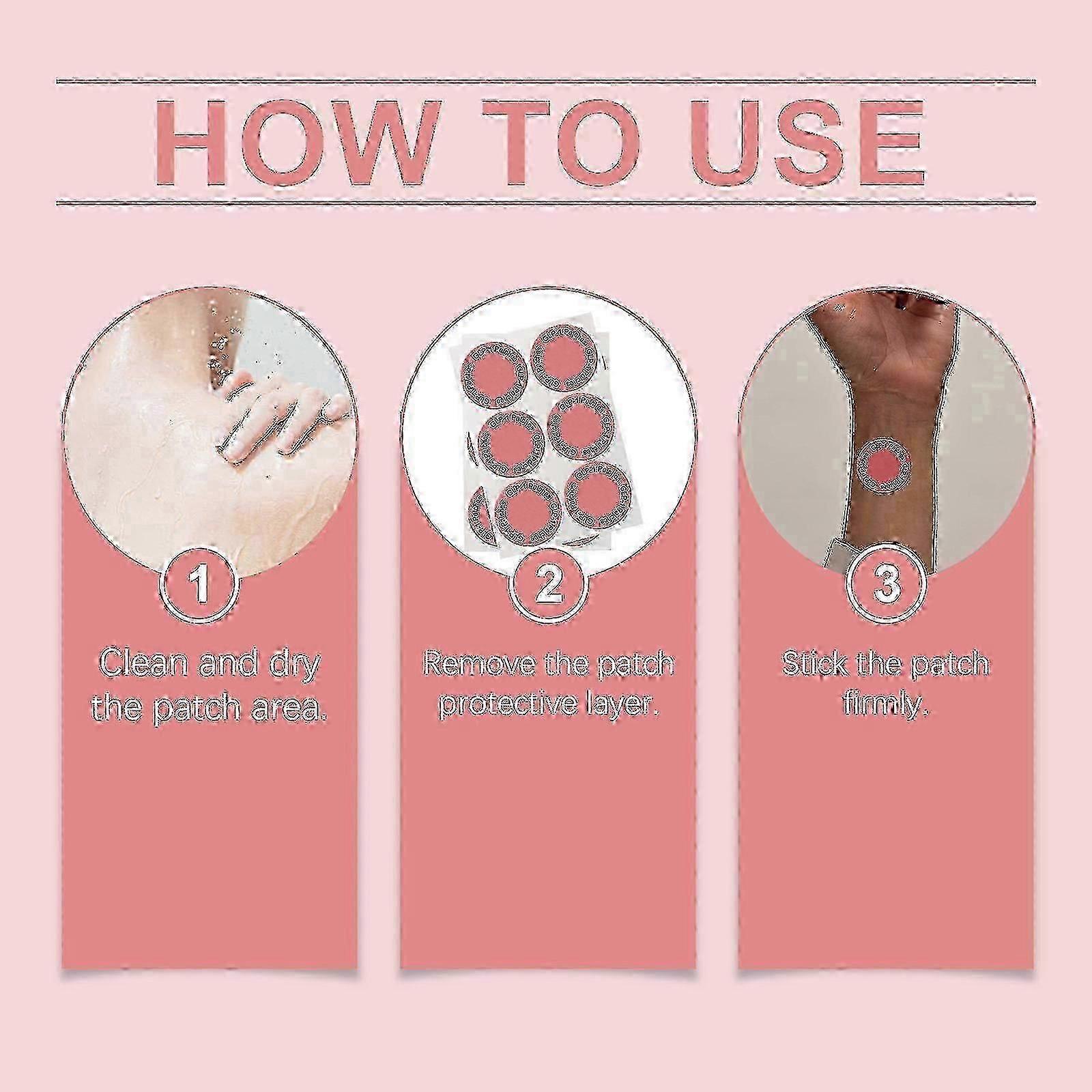 30 à 90 patchs de soins corporels pour une peau douce et raffermissante