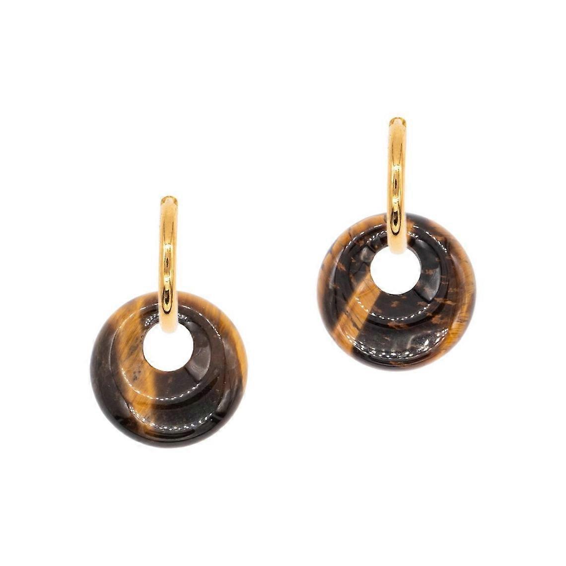 Øredobber Blima stein Tiger's Eye