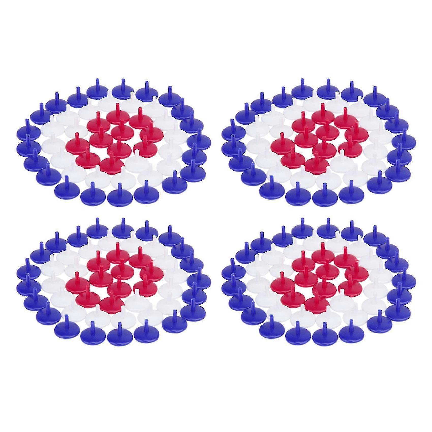 200 جهاز كمبيوتر شخصى الغولف الكرة علامة 18mm لون عشوائي