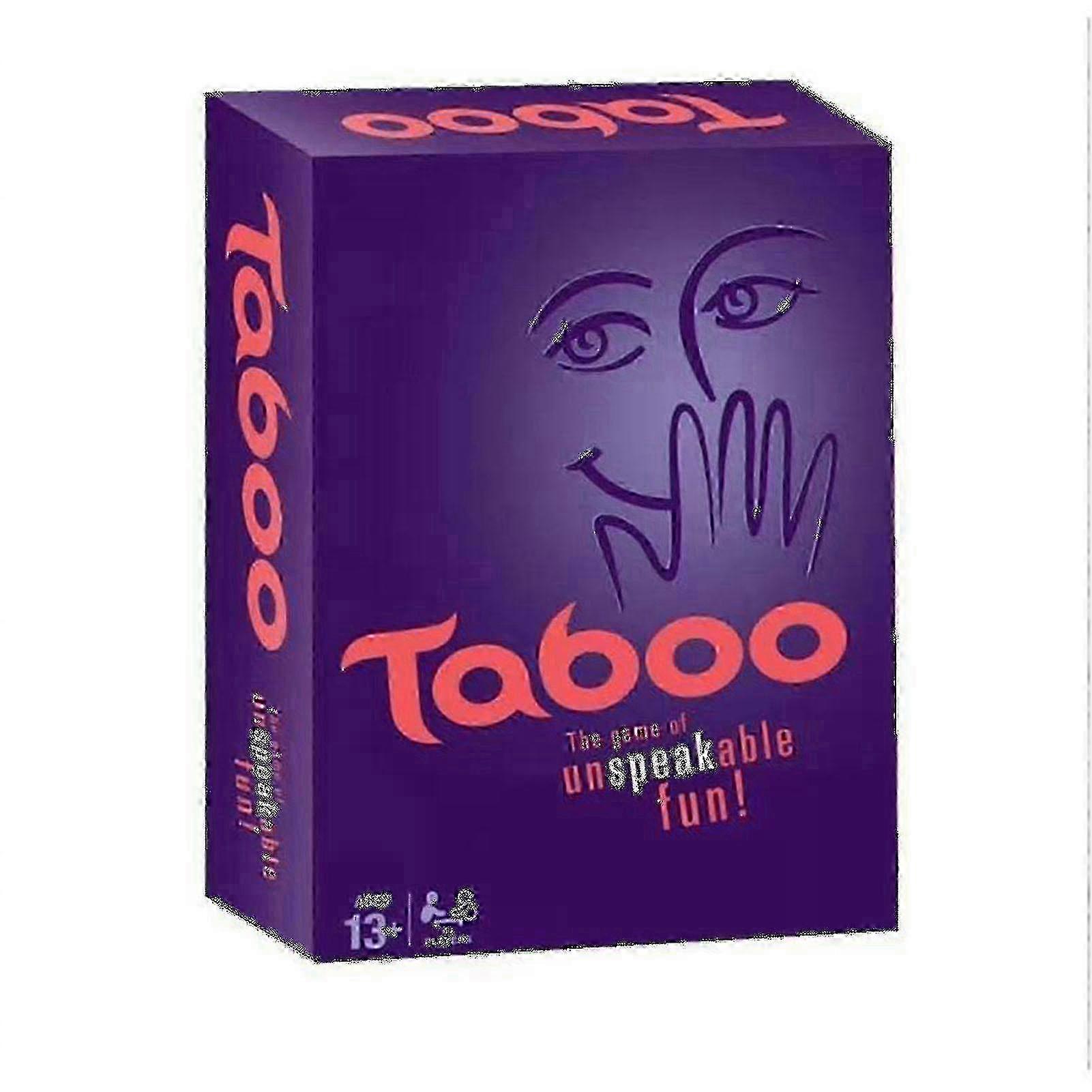 Taboo Game Classic Hourglass Timing Family Board Game WHBYV