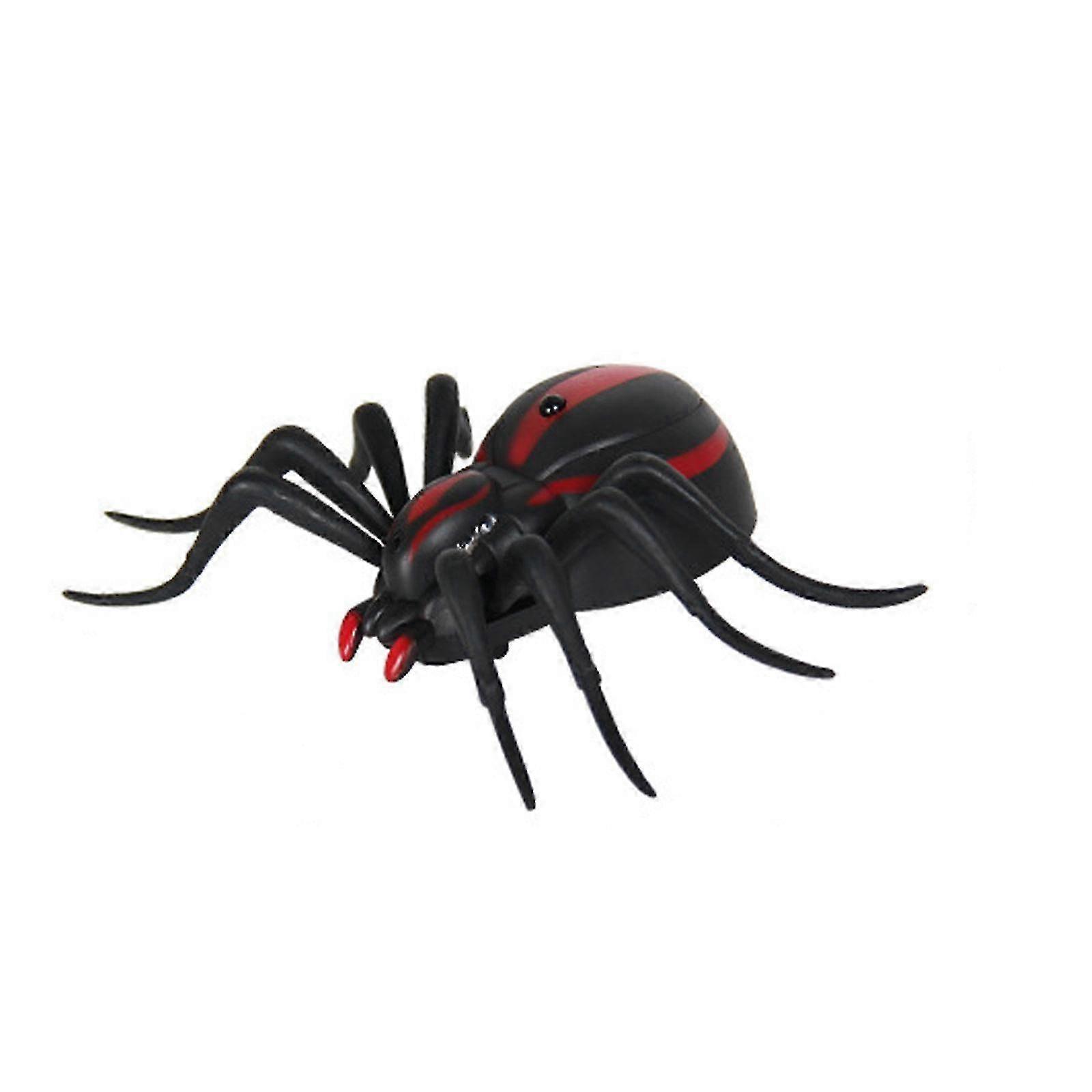 Realistic Prank Spider Toy with Infrared Control and Lights