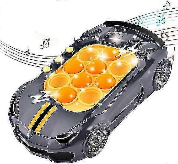 Fast Push Bubble Game, Light Up Pop Game Fidget Toy Handheld Game Machine for Kids, 4 Modes Bubble Stress Toys