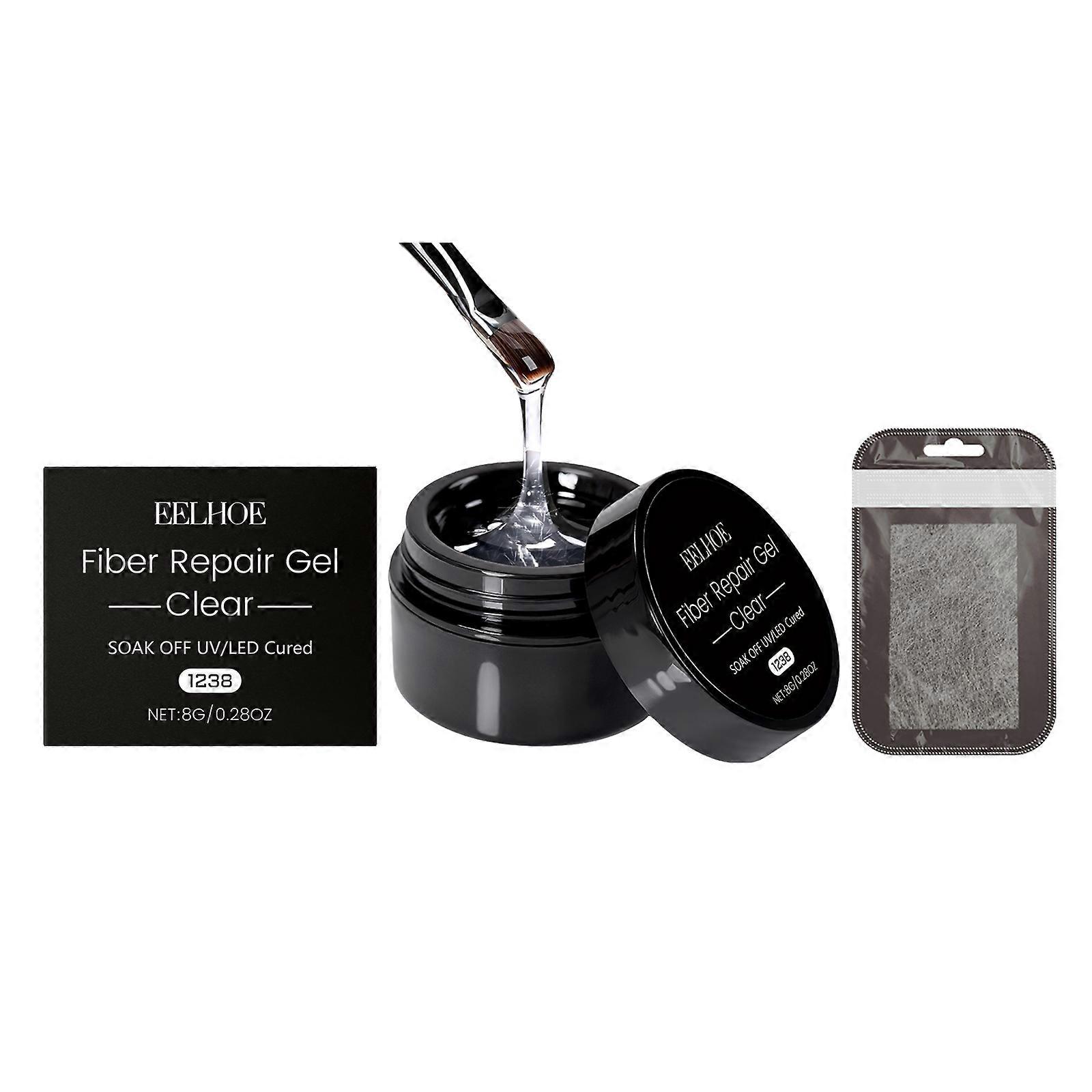 Nail gel solid, natural quick-drying, wearable nail adhesive, soft, stable, easy to use, and convenient.