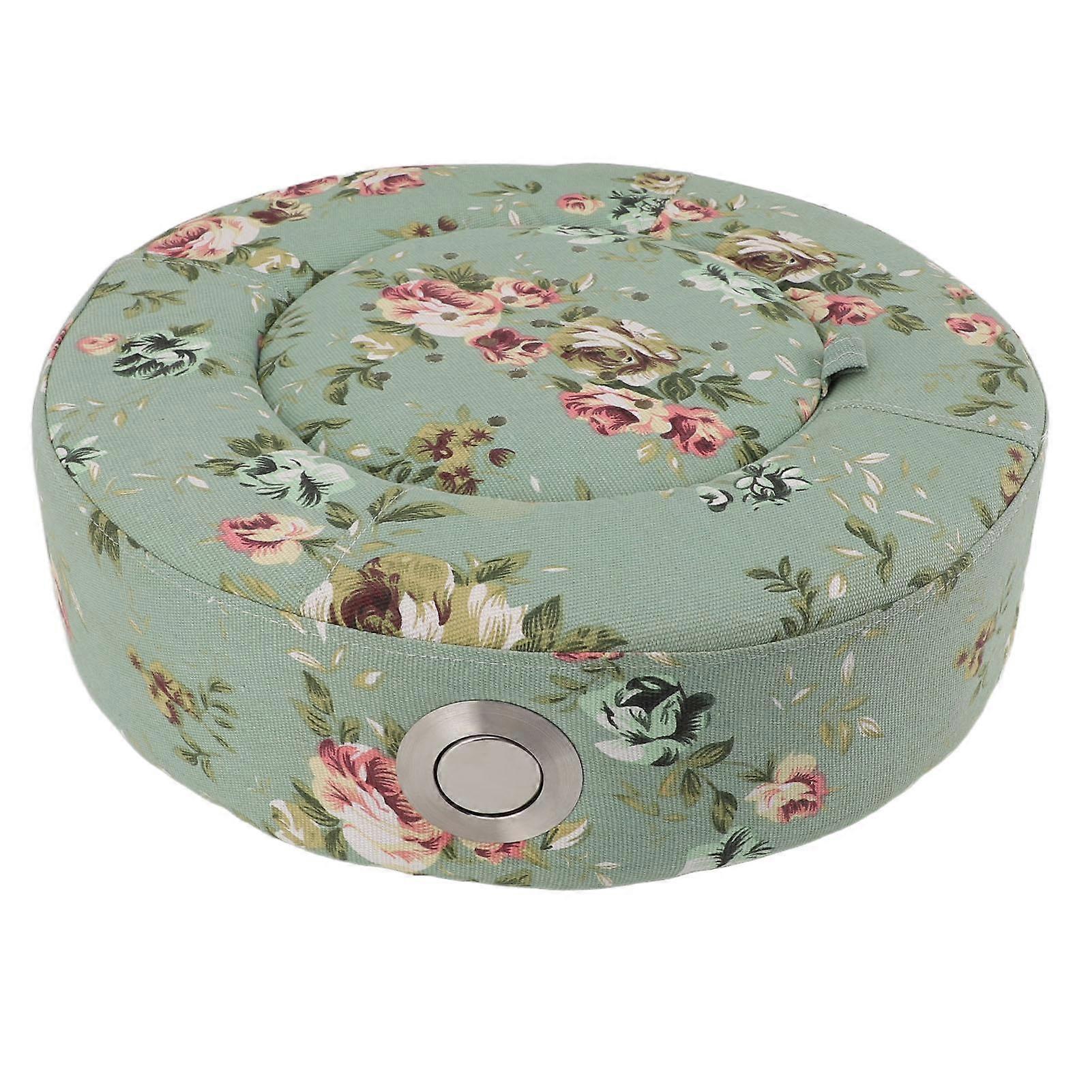 Moxibustion Cushion Rotatable Temperature Control Round Warm Moxa Cone Box Holder Moxibustion Sit