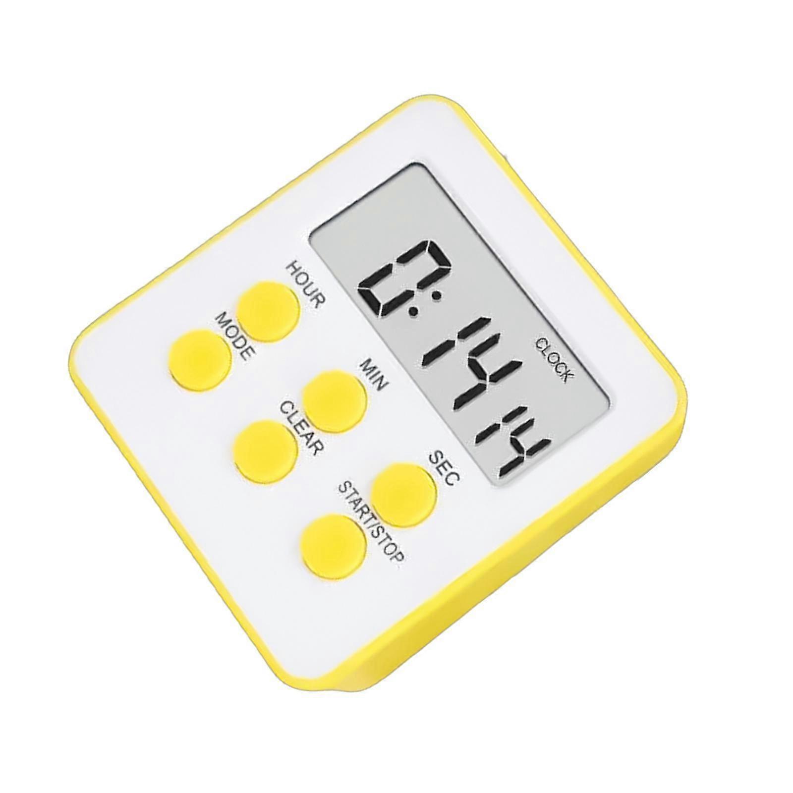 Easy To Read Large Screen Kitchen Clock LED Display Cooking Stopwatch Multifunctional Time Management Tool for Students