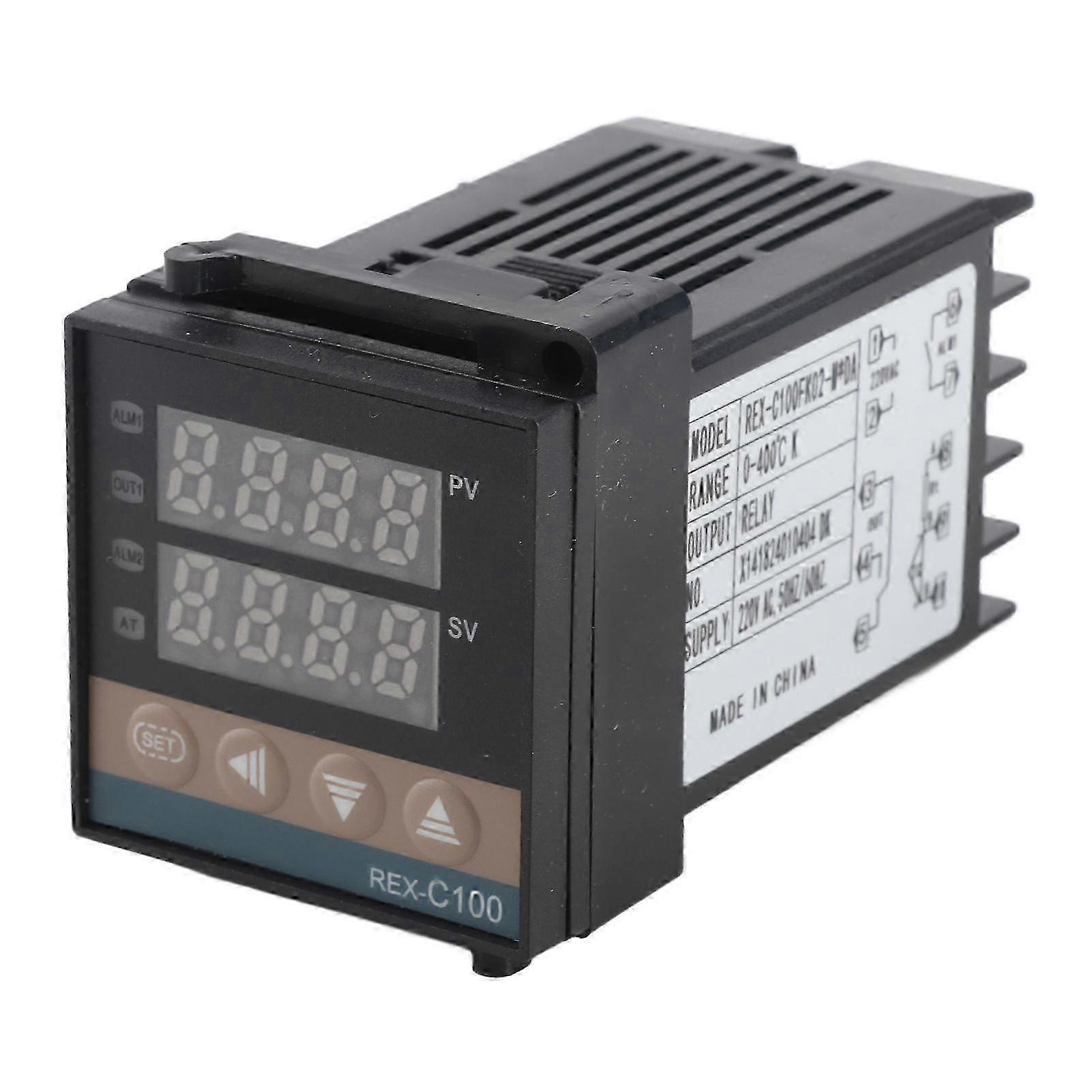 BERM PID Thermostat Digital Adjustable Display Temperature Controller Switch 220VHwy