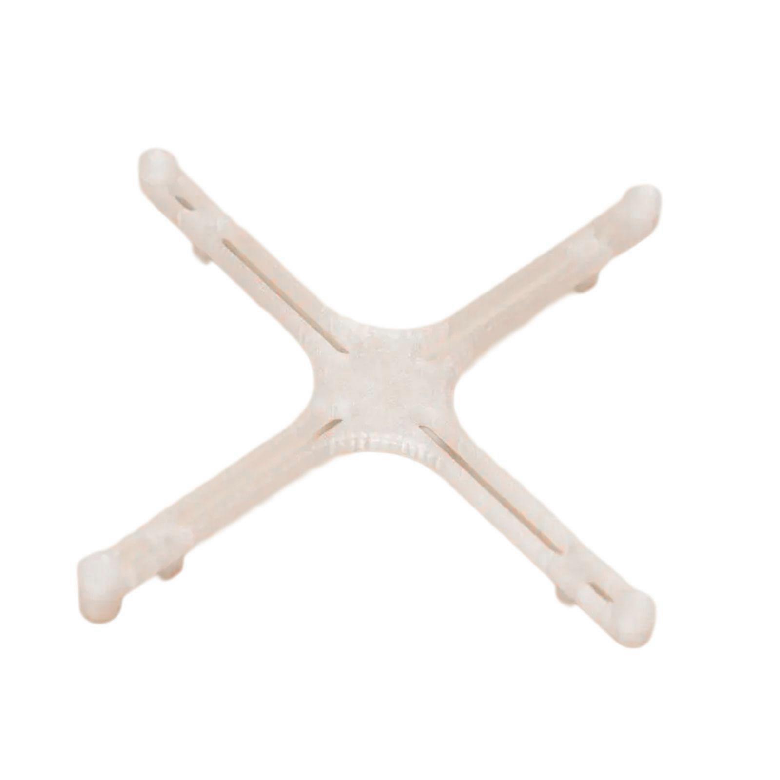 Execution Boosting Computer Stand Strengthened Air Distribution Permanent Plastic Frame Secure Not Slip Base Dense Computer Partner  White