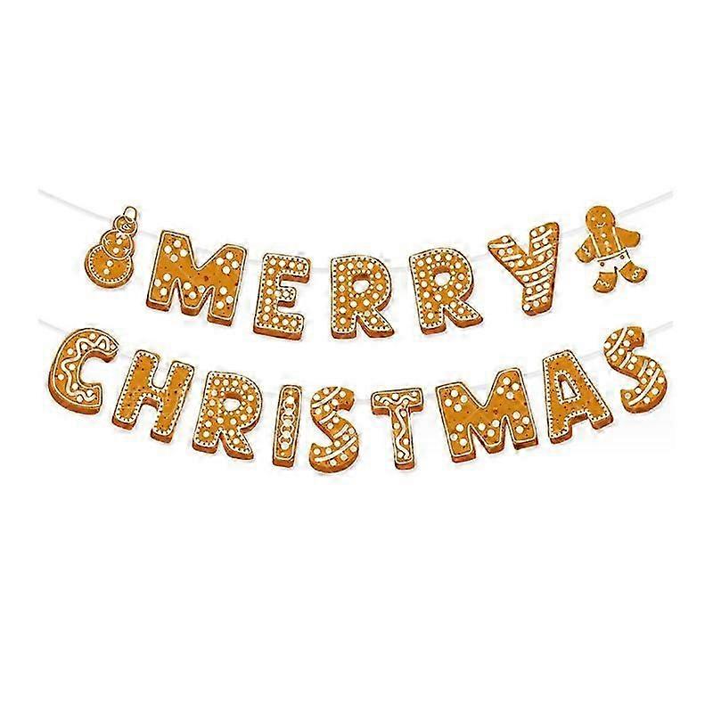 Gingerbread Man Banners for Christmas Decor