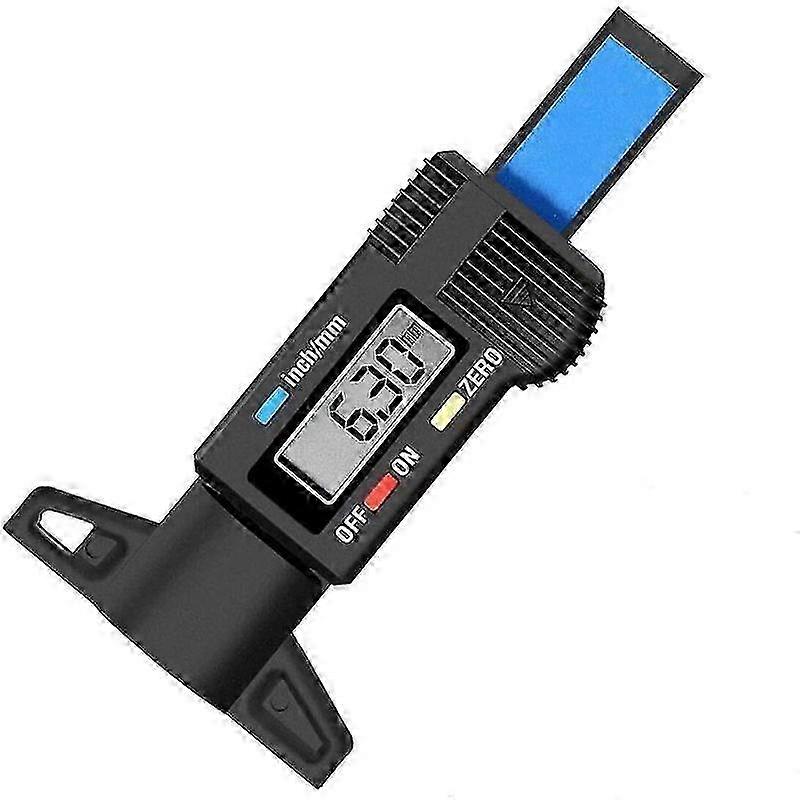 Tread depth gauge Tire tread gauge Tread gauge digital depth gauge 0-30mm LCD display