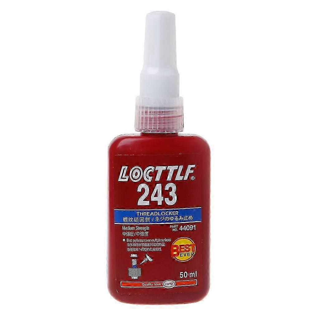 243 Medium Strength Thread Lock Adhesive Glue Multi-purpose Use 50ML 26s