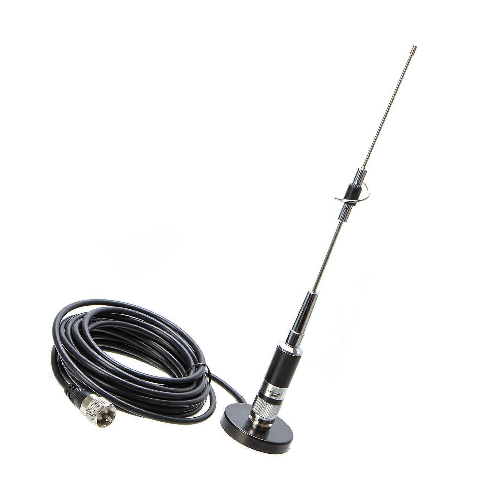 Upgrades CR-77 Antennas Set Includes PL259 Connector & Mini Magnetic Base for Radio Enthusiasts & Outdoor Activity  Multicolor