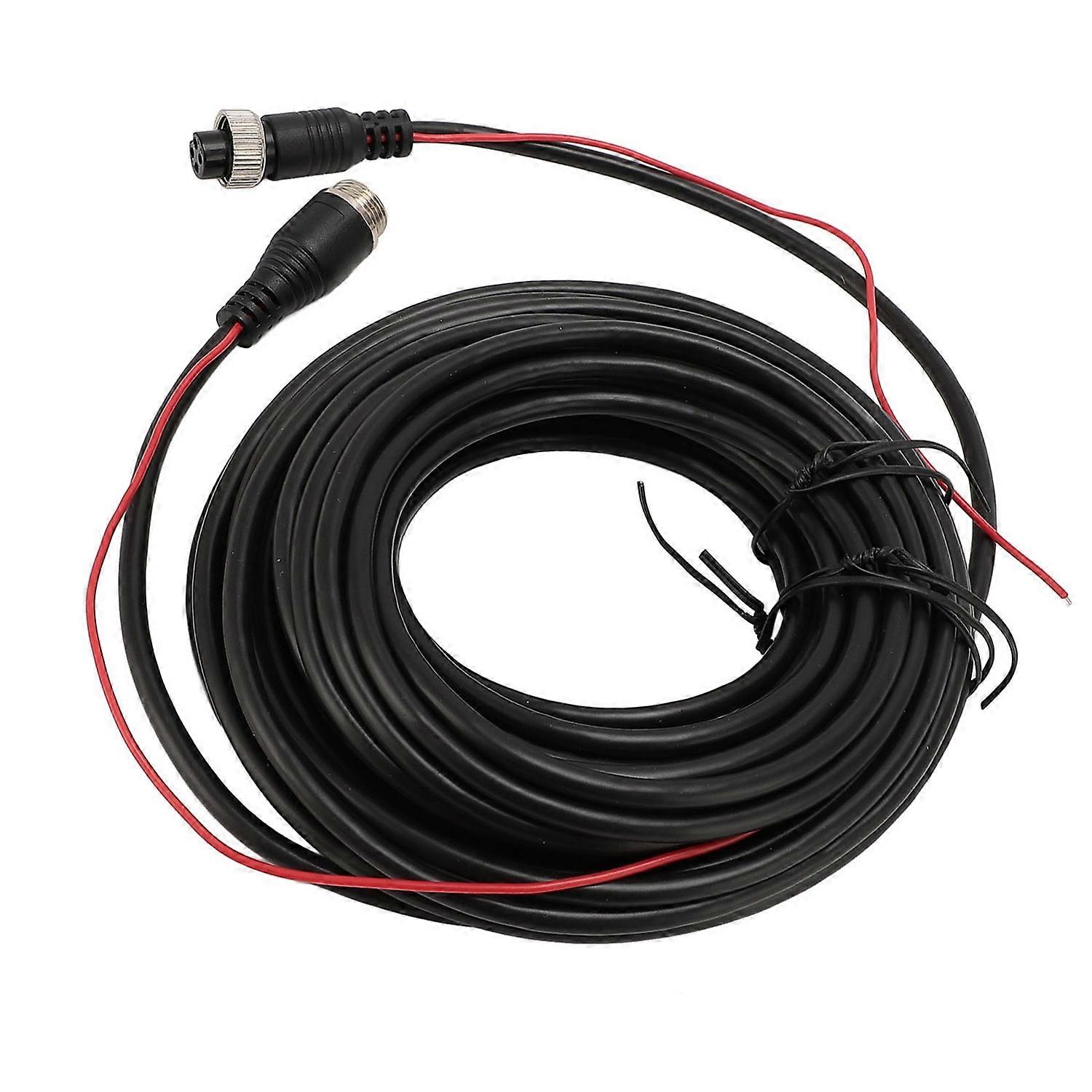 4 Pin Backup Camera Extension Cable With Trigger Wire Dash Cam Rearview Camera Extension Cord for CC