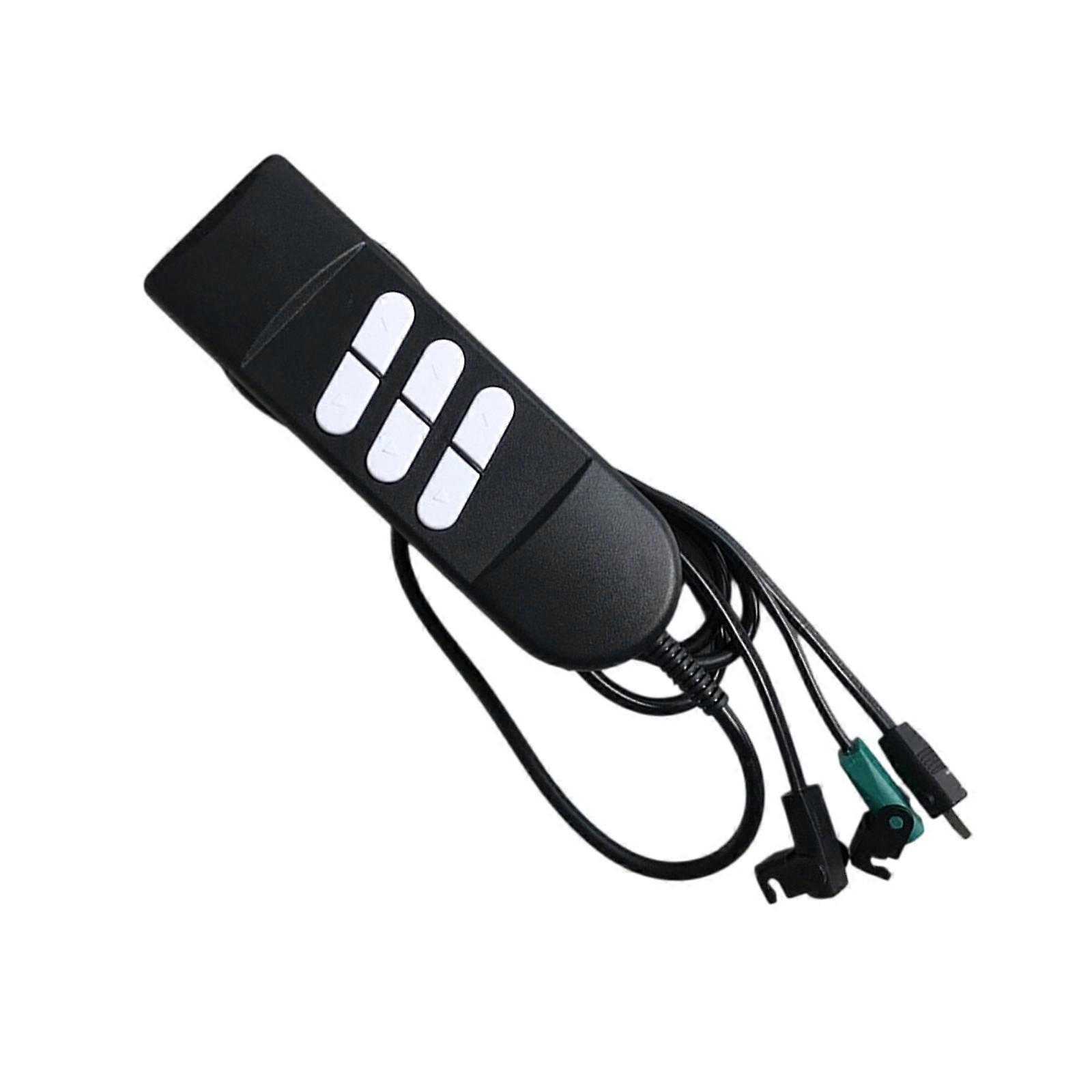 Replacement Handheld Controllers For Power Lift Recliners 6 Button Designs Compatibility Sturdy ABS Construction Multicolor