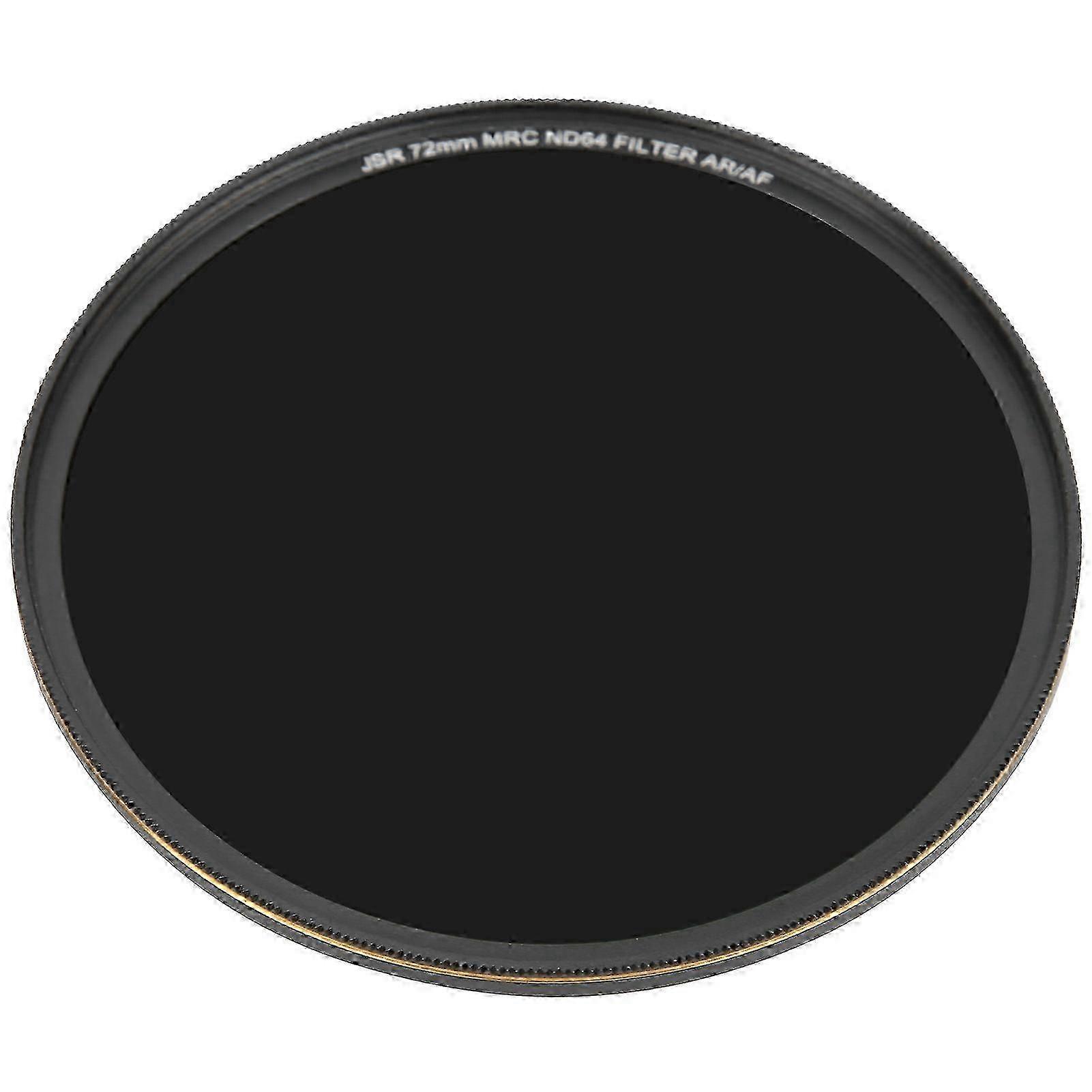 Ultrathin Multi-Layer Coated Waterproof Neutral Density ND64 Filter for Cameras, Compatible with Certain Brands, 72mm