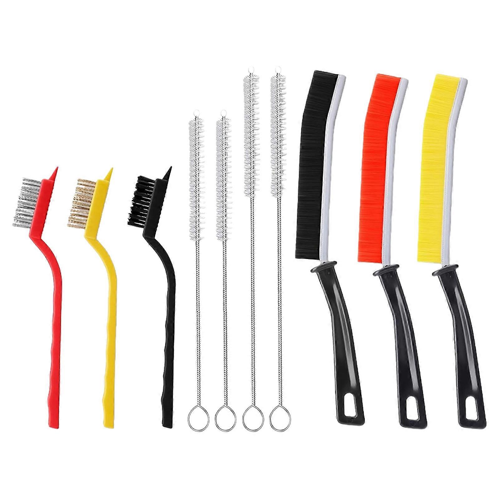 Efficient Gaps And Crevices Scrubbers Brushes Featuring Ergonomic Grip For Easy Cleaning In Hard To Reach Spots Multicolor