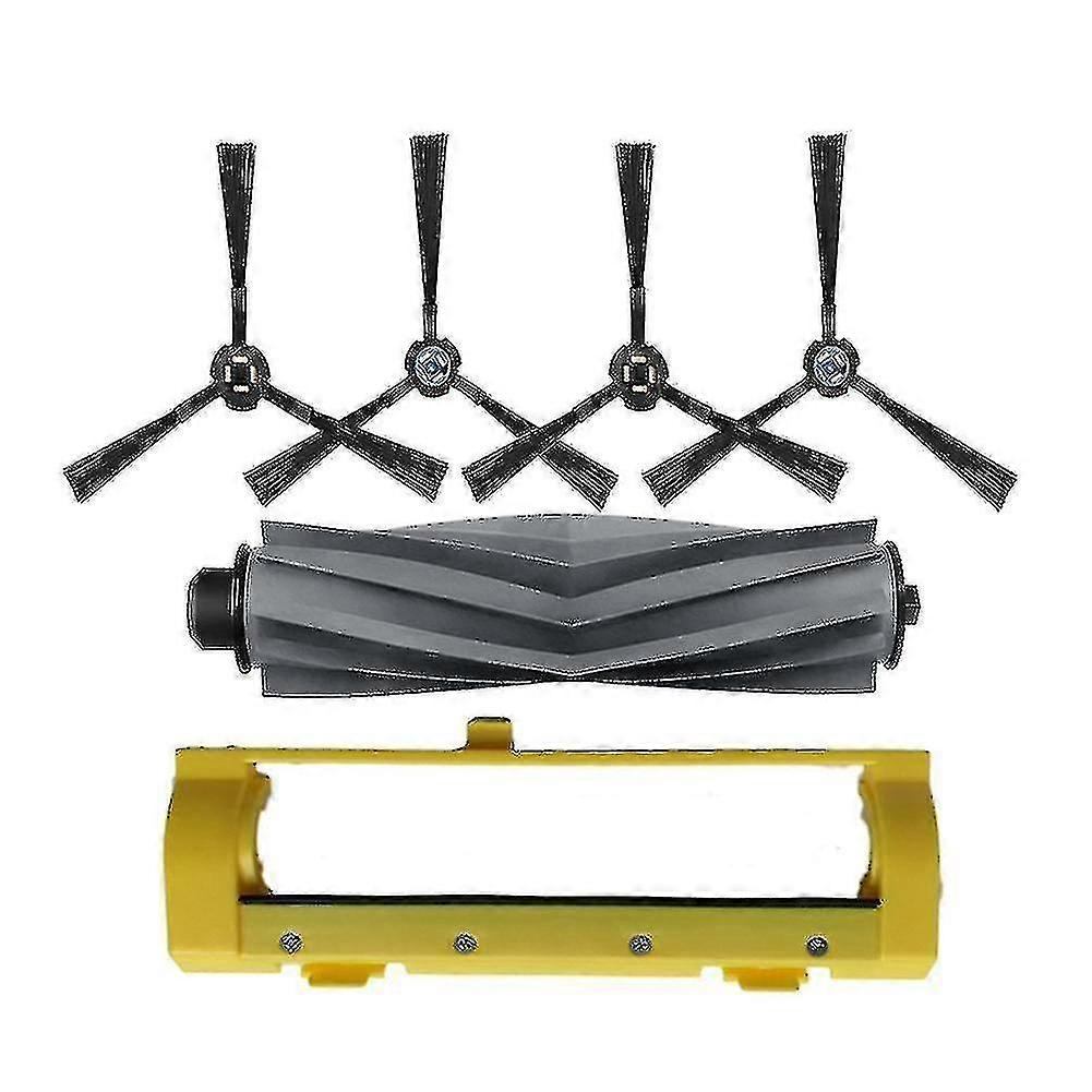 Silvercrest SSR1/SSRA1 & iLife A9s/A9/A7 Replacement Main/Side Brush Set - Durable