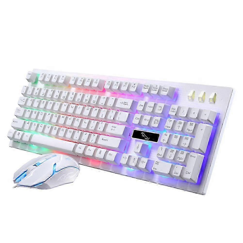 1 Ensemble Filaire USB Jeu Suspension Clavier Souris Ensemble Mécanique Souris Clavier Kit