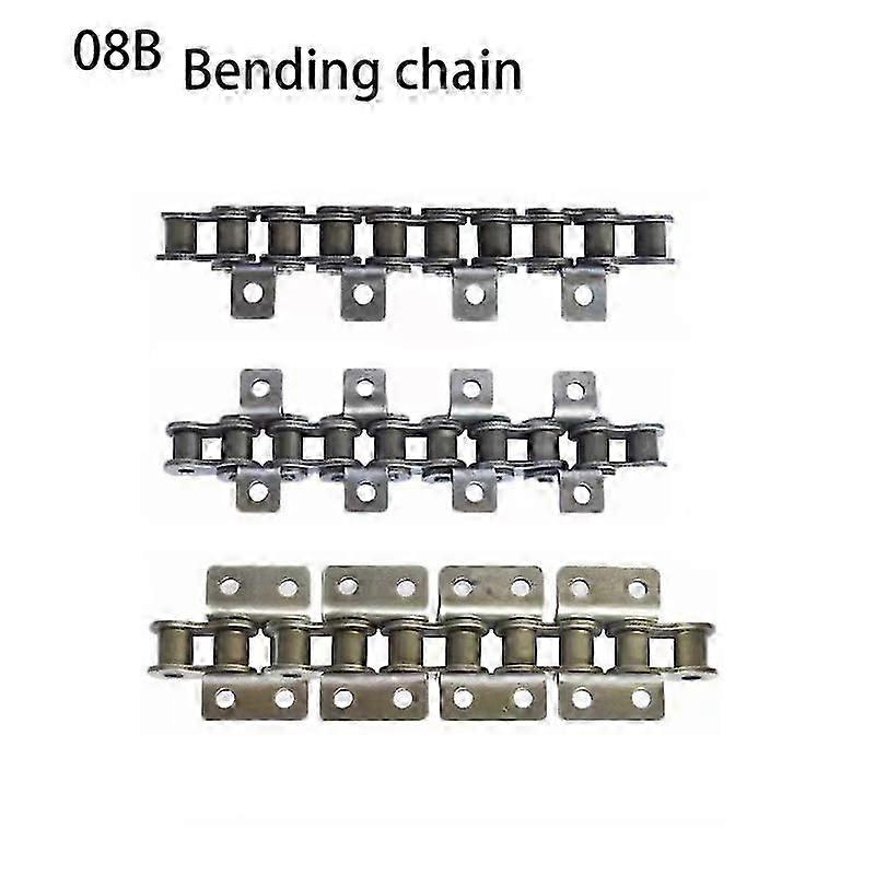 15M Length 08B Single Double Hole Drive Roller Chain Machine Transmission Conveyor Chain With Wings Motorcycle Engine Chain